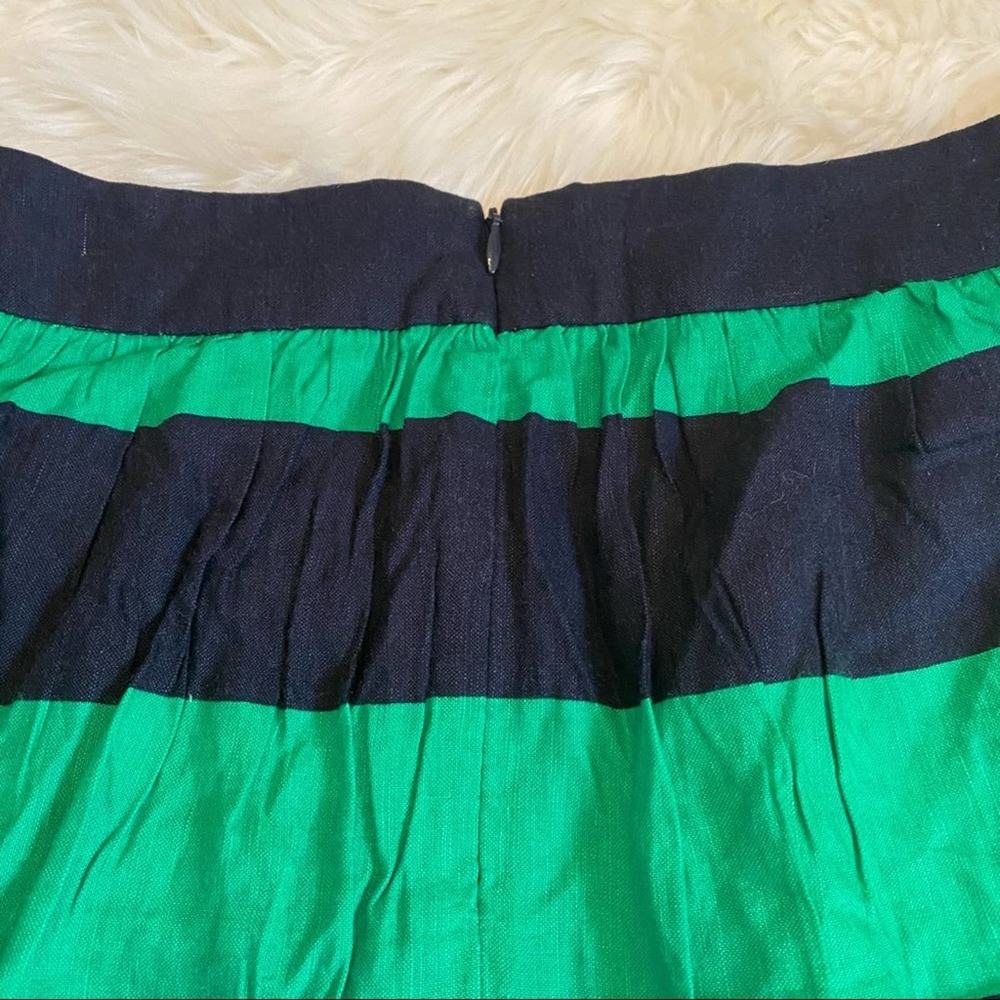 Banana Republic short A line mini skirt green 8 - Picture 4 of 5